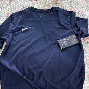 NEW NIKE youth Dark Blue Short Sleeve Tee